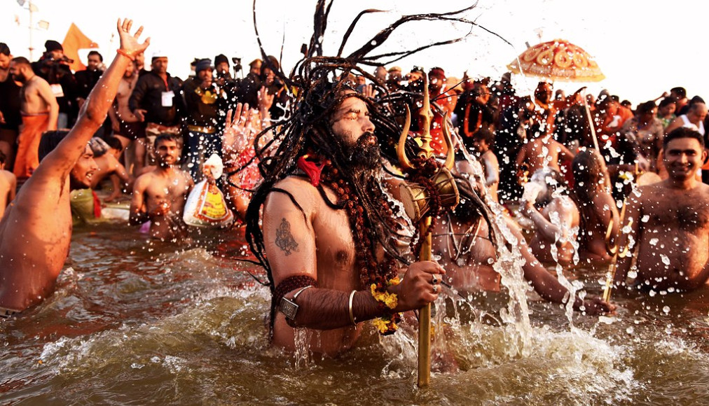 Le festival de Kumbh Mela à Praygraj en 2019. Le festival de Kumbh Mela à Praygraj en 2019. / ©Vitthal Jondhale, CC BY-SA 4.0 Wikimedia Commons