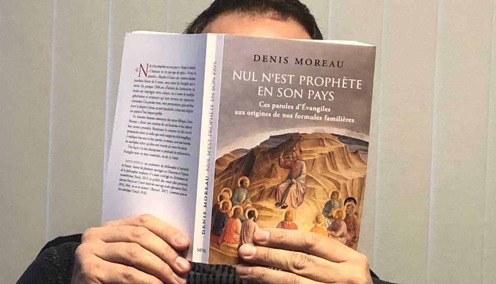 Couverture du livre de Denis Moreau, "Nul n'est prophète en son pays" Couverture du livre de Denis Moreau, "Nul n'est prophète en son pays" / © Gabrielle Desarzens / RTSreligion