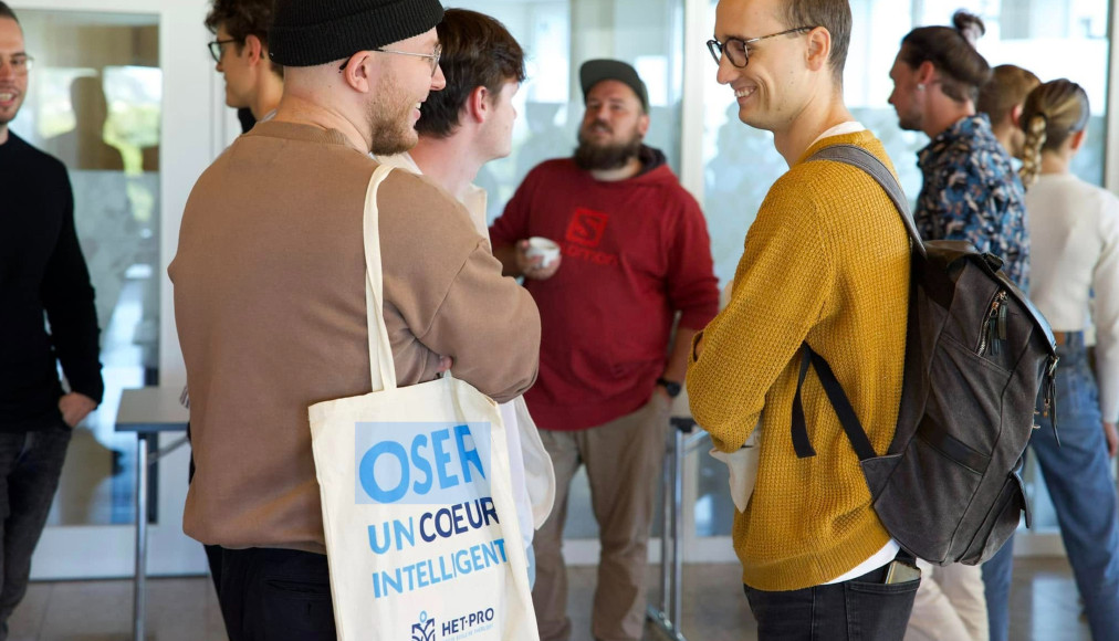 Dans les locaux de la HET-PRO, à l&#039;occasion de la rentrée de septembre 2024. / DR
