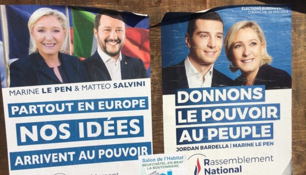 Le Rassemblement national en appelle régulièrement au peuple, comme dans le cadre des élections européennes de 2019. Le Rassemblement national en appelle régulièrement au peuple, comme dans le cadre des élections européennes de 2019. / DR