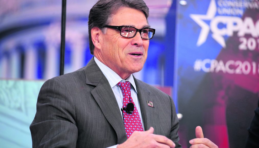 Rick Perry à la Conservative Political Action Conference de 2018. Rick Perry à la Conservative Political Action Conference de 2018. / © Gage Skidmore CC Wikicommons