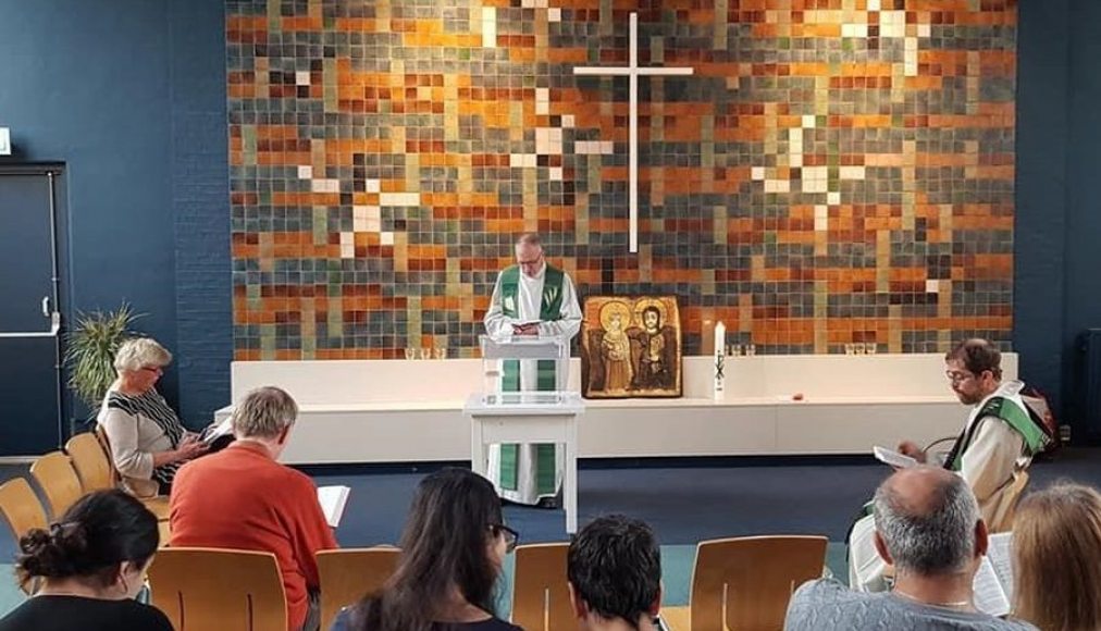 Dans l'église de Bethel, le culte a commencé il y a quatre semaines et n'est pas prêt de s'arrêter Dans l'église de Bethel, le culte a commencé il y a quatre semaines et n'est pas prêt de s'arrêter / ©protestantsekerkdenhaag