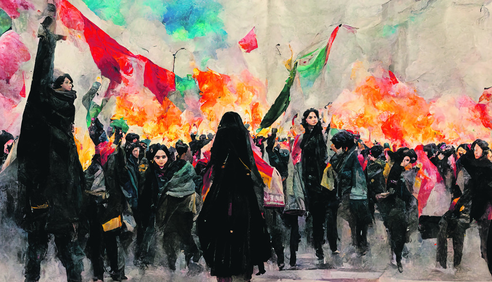 Plus d’un mois après la mort de Mahsa Amini, la colère contre les autorités iraniennes ne faiblit pas. Plus d’un mois après la mort de Mahsa Amini, la colère contre les autorités iraniennes ne faiblit pas. / © DigitalAssetArt / Shutterstock