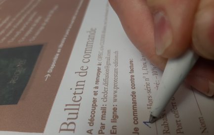 Le bulletin de commande du hors série «Dieu, la nature et nous» est publié dans l'édition de mai 2021 de «Réformés»